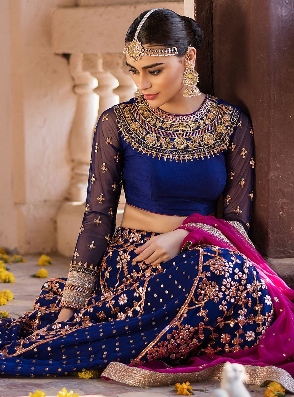 Bridal Mehndi Dress by Zainab Chottani