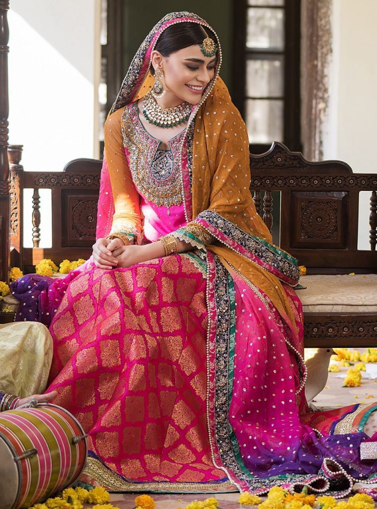 Zainab Chottani Mehndi Dresses
