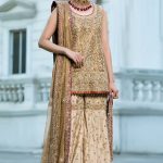 Aisha Imran Sharara Mehndi Dress for Bride's Sisters