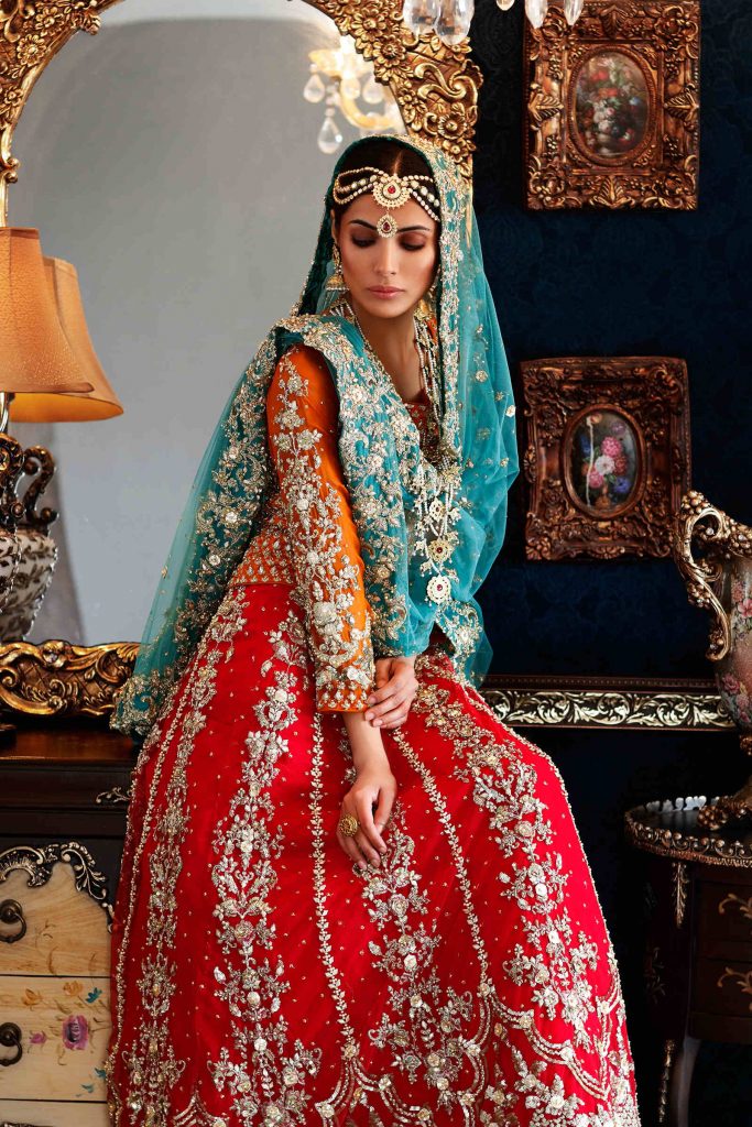 Mehndi Outfits by Maria B