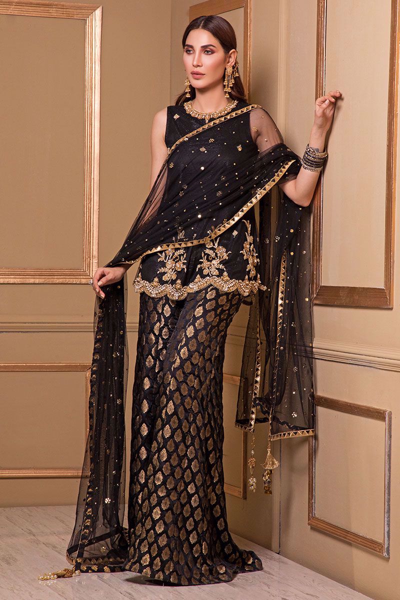 Modern Mehndi Dress for Bridesmaids