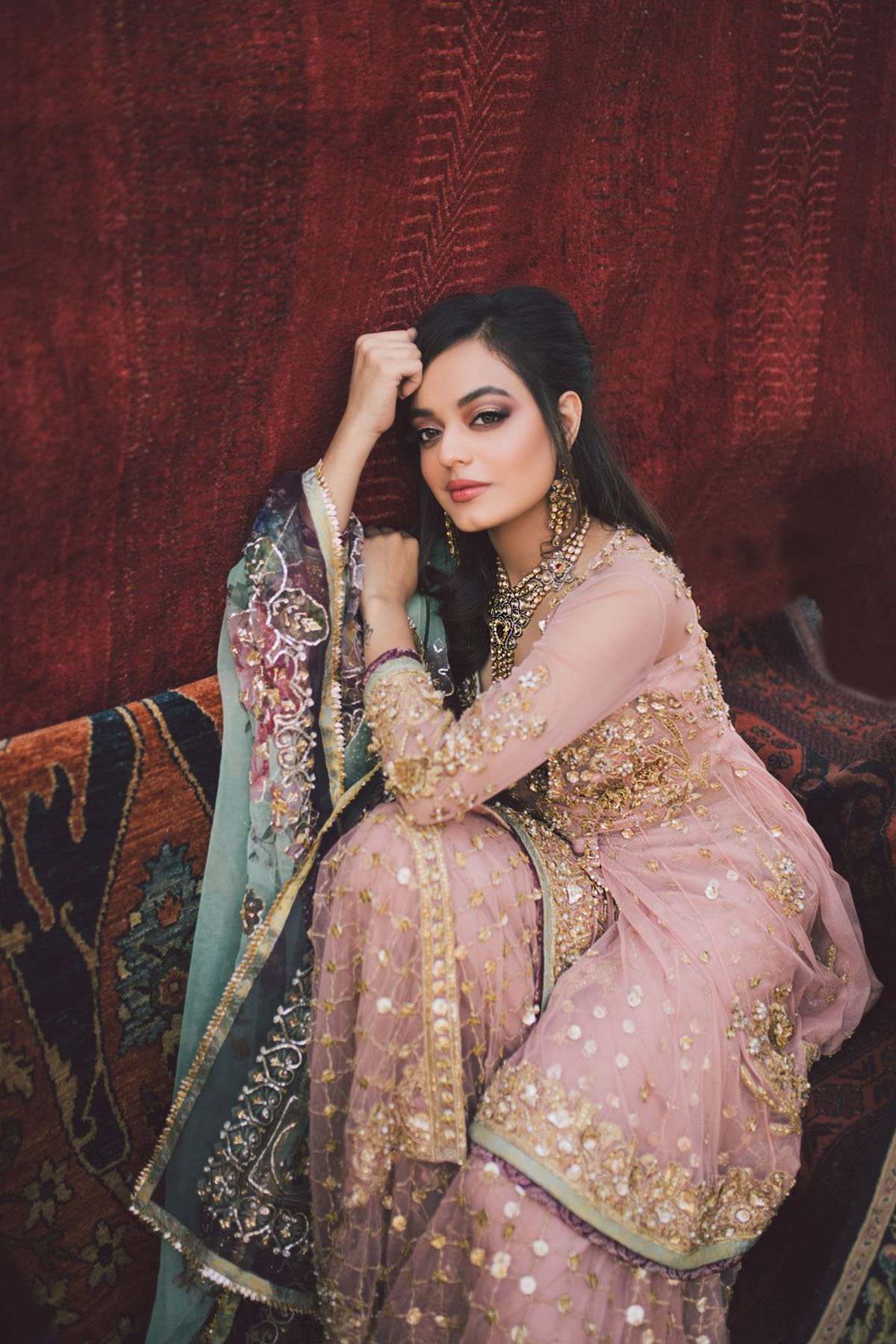 mehndi dress for bridesmaid