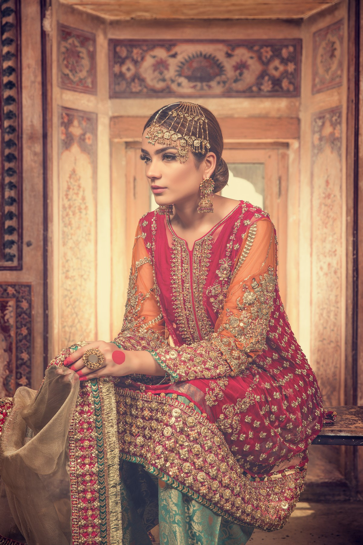 maria b mehndi collection 2020