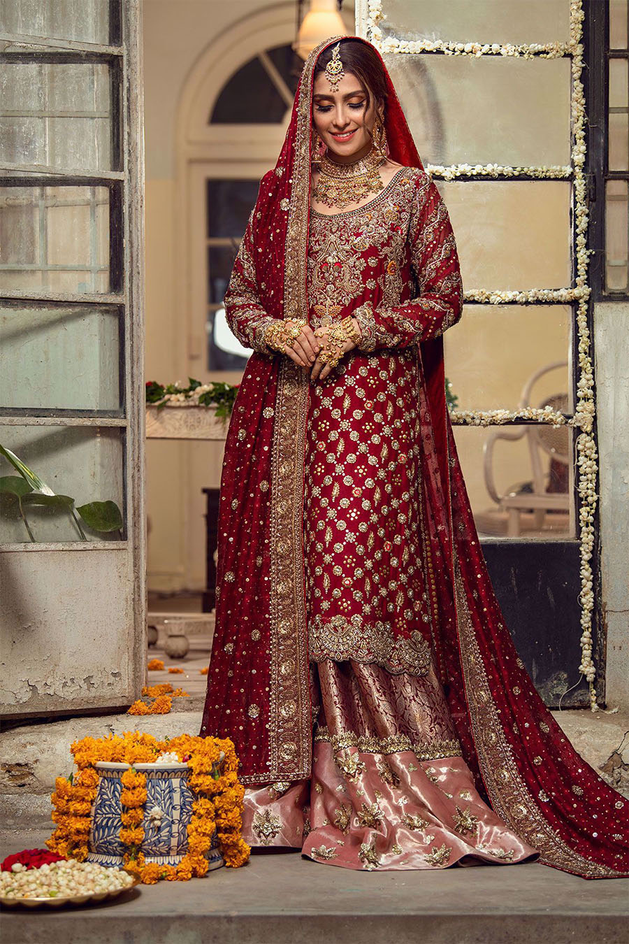 Ansab Jahangir Designer Pakistani Wedding Dress Ansab Jahangir Designer Pakistani Wedding Dress