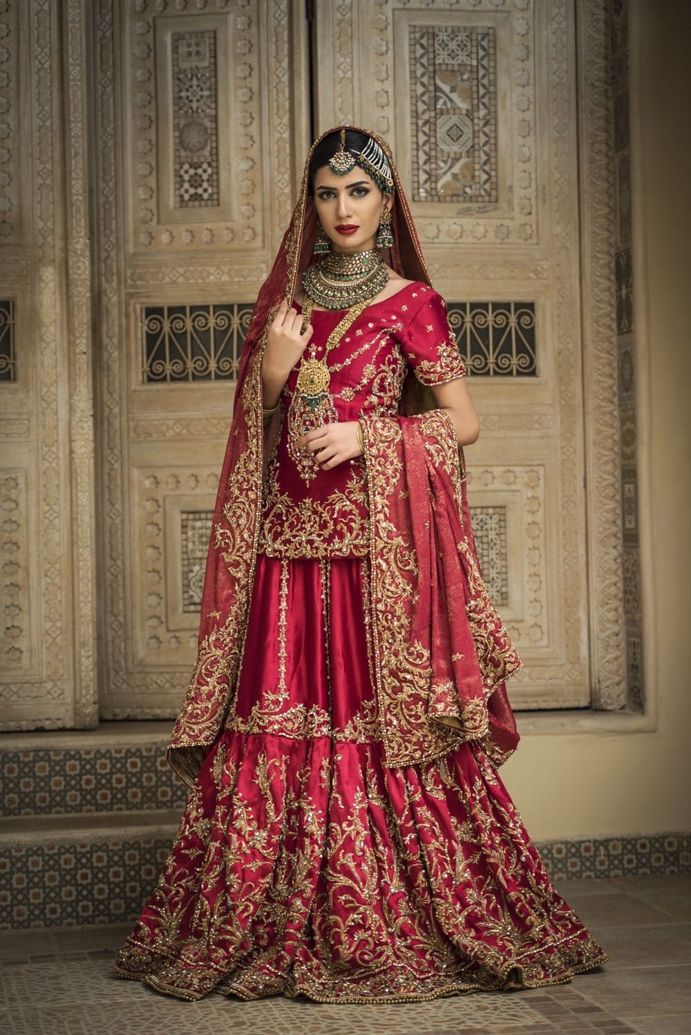 Nilofer Shahid Designer Pakistani Wedding Dress Nilofer Shahid Designer Pakistani Wedding Dress