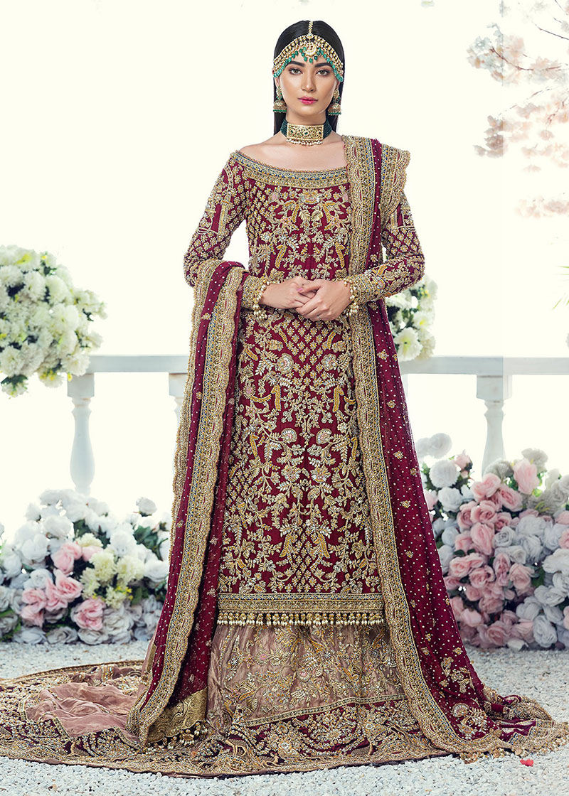 Sara Rohale Asghar Designer Pakistani Wedding Dress Sara Rohale Asghar Designer Pakistani Wedding Dress