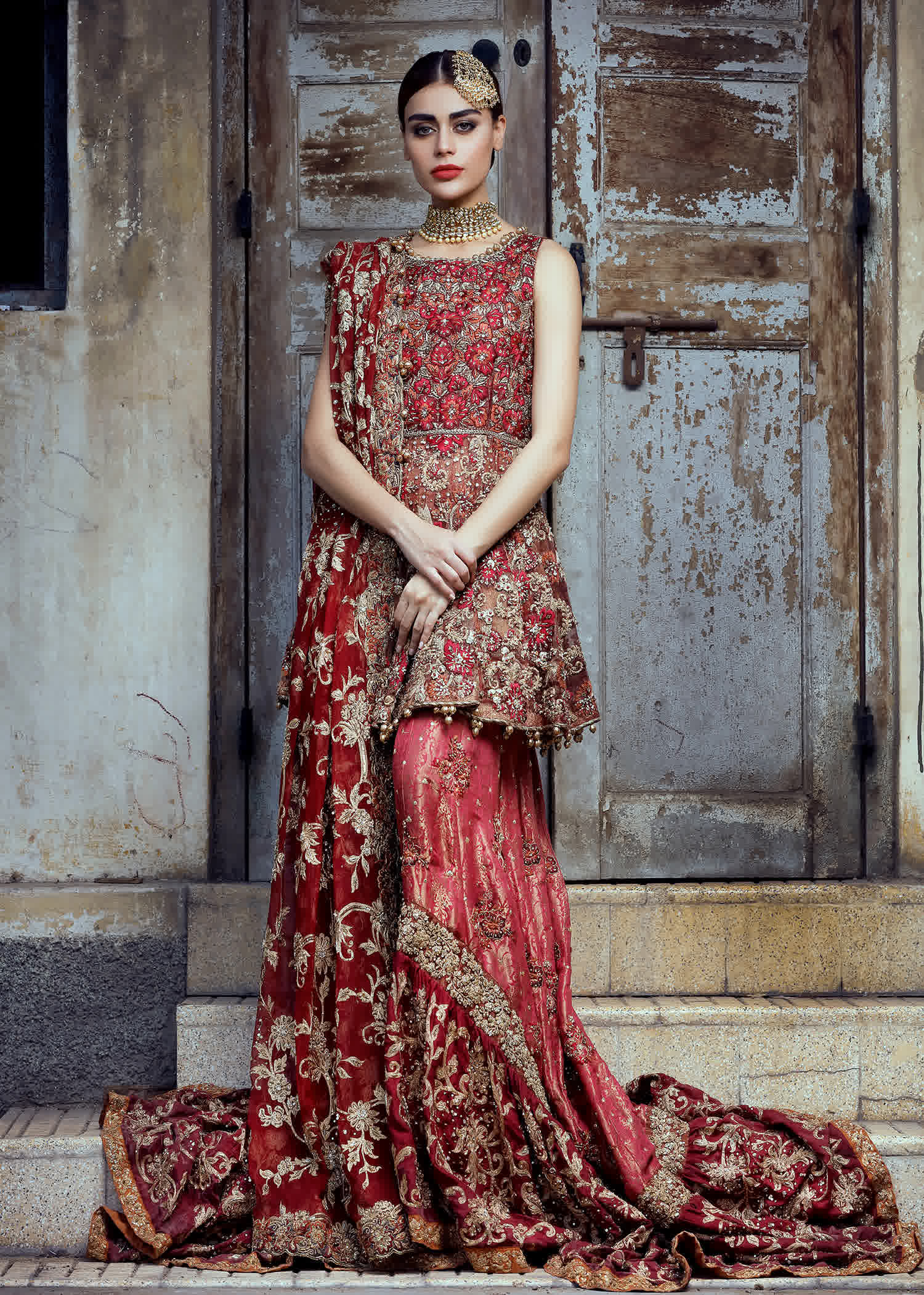 Umsha by Uzma Babar Designer Pakistani Wedding Dress Umsha by Uzma Babar Designer Pakistani Wedding Dress